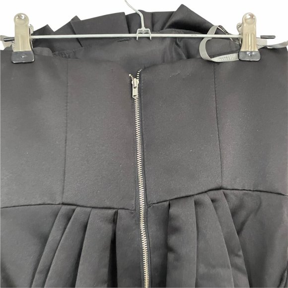 Vera Wang White Drape Strapless Dress 0 - Picture 3 of 5